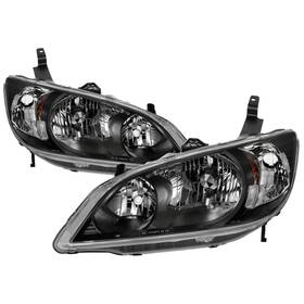 9042706 Spyder Auto Xtune Tail Lights For Honda Civic Coupe Sedan 2004-2005