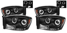 Spyder Automotive 847245010001 2x Headlight Assembly 5010001 Halogen Bulb