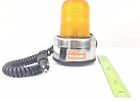 St-42 Pyralite Amber Strobe Light Volt Magnetic Base Coiled Rubber Cord
