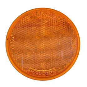 Ms35387-2 Stimsonite 3 Inch Bicycle Motorcycle Trailer Amber Reflector 12a Read