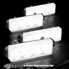 4-led-hs-52007-4-wh Strobe Set Hazard Grille High Light Exterior White Led Power 16 Warning