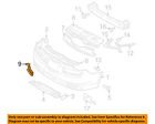 57731xa00a Subaru 06-07 Oem B9 Front Tribeca Bumper-lamp Cover
