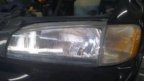 114-58493l Subaru Driver Left Headlight Fits 97-98 Impreza 1606511