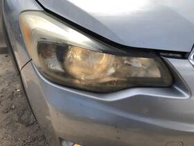 114-59653r Subaru Passenger Headlight Chrome Upper Trim Halogen Fits 13-15 Xv Crosstrek 888411