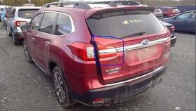 166-11112al Subaru Liftgate Mounted 19-22 Ascent Driver Lh Tail Light 1800678