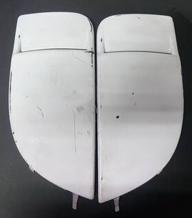 Subaru 57731fe310pg Oem 04-05 Impreza Wrx Sti Left/right Fog Light Hole Cover White Bumper