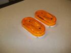 T484w1br Accessory Pair Trailer Clearance Light Amber Marker Lens Houseing And