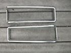 Tail Bezels 1975-76 Pair Chrome Light Granada Ford