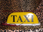 Taxicab Sign Magnetic Lighted Lamp Taxi 12v Light Roof
