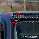 Tlrrlb-sil99-54c-bk-frc Topline Autopart Blk Roof Mount Brackets For Curved Light Bar