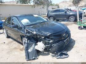 166-10309bl Toyota Driver Tail Light Quarter Panel Mounted Smoked Lens Fits 18-19 Camry 2276431
