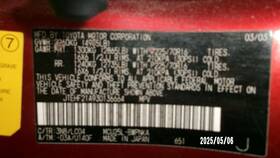 Toyota 176.to1f03 Highlandr 2003 High Mounted Stop Light 2135336
