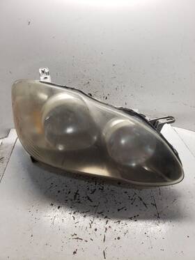 8111002370 Toyota Passenger Right Headlight S Smoked Lens Fits 04-08 Corolla 1362260