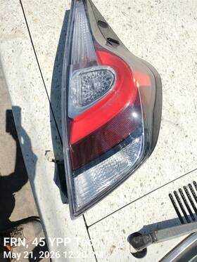 Toyota 8155152d60 Passenger Tail Light Prius C Vin B3 7th And 8th Digit Fits 18-19 10903238