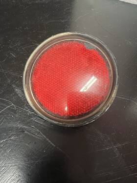 81910-69015 Toyota Oem 58-73 Land Cruiser Fj25 Fj40 Rear Red Round Reflector Set