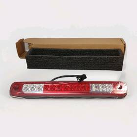Td100131-1 Tresound Led Third 3rd Brake Light For 1988-2000 Chrome Housing Red Lens