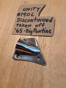 190l Unity Spotlight Mounting Bracket. 1965 Big Pontiac