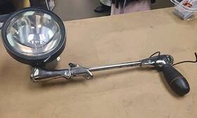 325-380 Unity Manufacturing Company Ow-97 Chrome Spotlight Model Sae Ow 97 Works