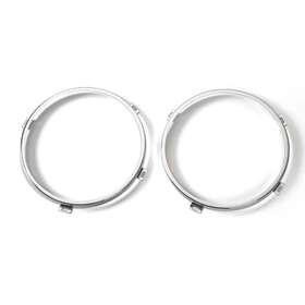 C116-037-silver Vipjq Mounting Bracket For 7inch Led Headlight Round Ring Wrangler Jk Silver Yu