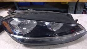 114-10519r Volkswagen Passenger Right Headlight Halogen Fits 18-21 Golf 1799180