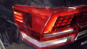 166-10209l Volkswagen Driver Tail Light Led Quarter Panel Mounted Fits 18-19 Atlas 1406145