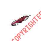 Vs-550re Raptor Red Series Theft Led Deterrent Scanner Varad