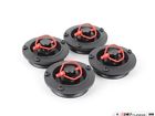 W01black Rennline Center Lock Look Cap Set Black