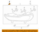 W507140s450b Ford Oem Escape Parking Light Lamp Assembly Screw