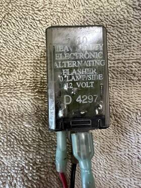 7410-d4297 Wagner 7410 D4297 Hd Alternating Wigwag Electronic Flasher 12 Volt Halogen