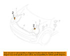 61672752560 Washer-front Cooper Mini Oem 07-14 Lamps-cover
