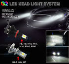 White H8 Cree Beam Led 1800lm Car Lamp Hl4 Bulbs 25w Xenon Headlight High