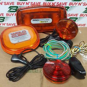 3725m-aaz Wolo Cubie Set Of 3- Magnetic Mounted Rooftop Amber Strobe Lights Different Brands Used 3725m-aaz Wolo Cubie Set Of 3- Magnetic Mounted Rooftop Amber Strobe Lights Different Brands Used