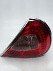 166-59638br Xj8l Jaguar Passenger Tail Light Thru Vin Chrome Bezel Fits