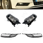 4PC Halogen Fog Light Lamp Honeycomb Cover For Audi A3 Rs Saloon Sedan 2013-2017. Fixed Price $110.04.