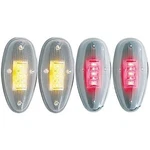 Side Marker Light Led Anzo 861081 4 Pieces Gmc Chevrolet Silverado Sierra D.o.t.. Fixed Price $24.99.
