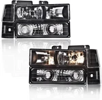 Headlights Passenger Driver Side For 1994-2000 Gmc C/k 1500 2500 Yukon Suburban. Fixed Price $104.99.