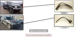 Rh Blk Fender Flare Textured *note* Oem 2015 Minicoope 51 77 376 870. Fixed Price $100.00.