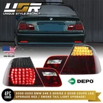 Depo M3 Red/smoke Led Rear 4PCS Tail Lights For 2000-2003 Bmw E46 Door Coupe. Fixed Price $174.95.