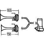 Hella 003001651. Fixed Price $112.02.