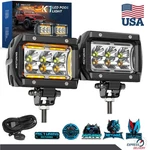 Mictuning New 2 Pcs Led Flood Work Light Pods For Off-road Driving & Fog Use. Fixed Price $61.59.