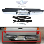 New Chrome Complete Rear Steel Bumper For Toyota Tacoma Pickup 1995-2004. Fixed Price $129.97.