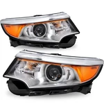 2011-2014 Ford Edge Halogen Model Projector Headlights Assembly Pair 5 Pins. Fixed Price $145.99.