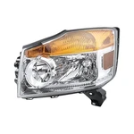 Headlight For Nissan Armada 2008-2015 Left Front Factory Halogen Capa 114-50629L. Fixed Price $157.65.