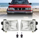 Dot Pair For Nissan Frontier 1998 1999 2000 2001 Headlight Assembly Set W/bulbs. Fixed Price $59.99.