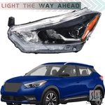 Headlight For Nissan Kicks Sr 2018-2020 Headlamp Halogen&led Left Side Lh. Fixed Price $256.87.
