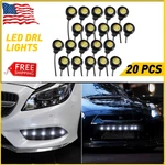 20X White Led Eagle Eye Car Motor Daytime Running Light Drl Tail Backup Lamp New. Fixed Price $19.99.