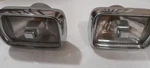 Mopar 1967 Plymouth Barracuda Pair Front Parking Lamp Lenses. Fixed Price $100.00.