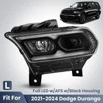 For 2021-2024 Dodge Durango Full Led Headlight Black W/auto Leveling Afs Left. Fixed Price $3209.99.