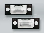 1J5943021D Rear License Plate Light Pair Fits Vw Touareg Tiguan Passat Jetta. Fixed Price $35.90.