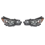 2PCS Headlight Left & Right For 2013-2015 Subaru Xv Crosstrek Impreza Blk. Fixed Price $125.36.